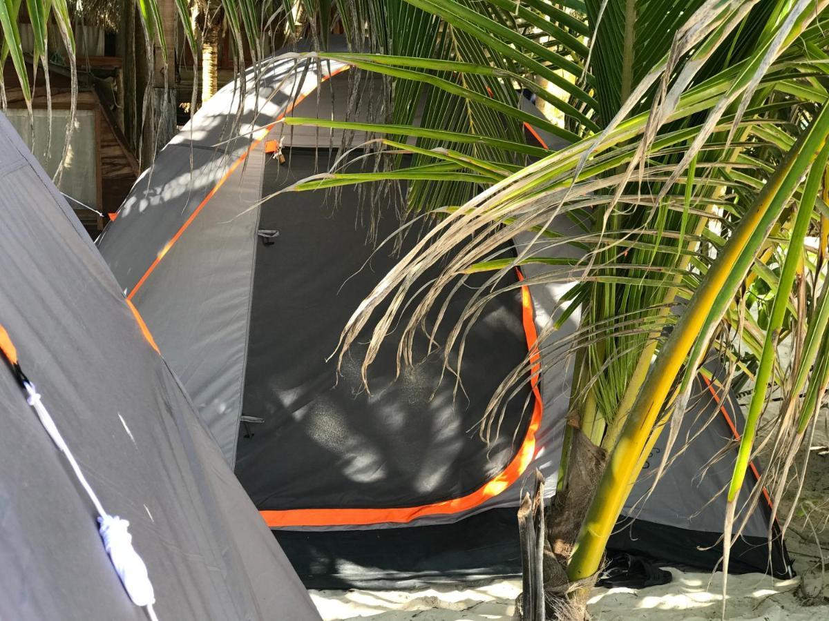 Chavez Eco Beach Camping And Cabanas Tulum Kültér fotó