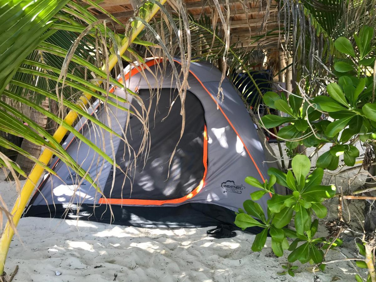 Chavez Eco Beach Camping And Cabanas Tulum Kültér fotó