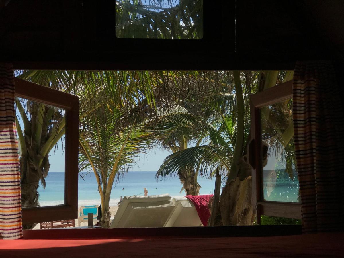 Chavez Eco Beach Camping And Cabanas Tulum Kültér fotó