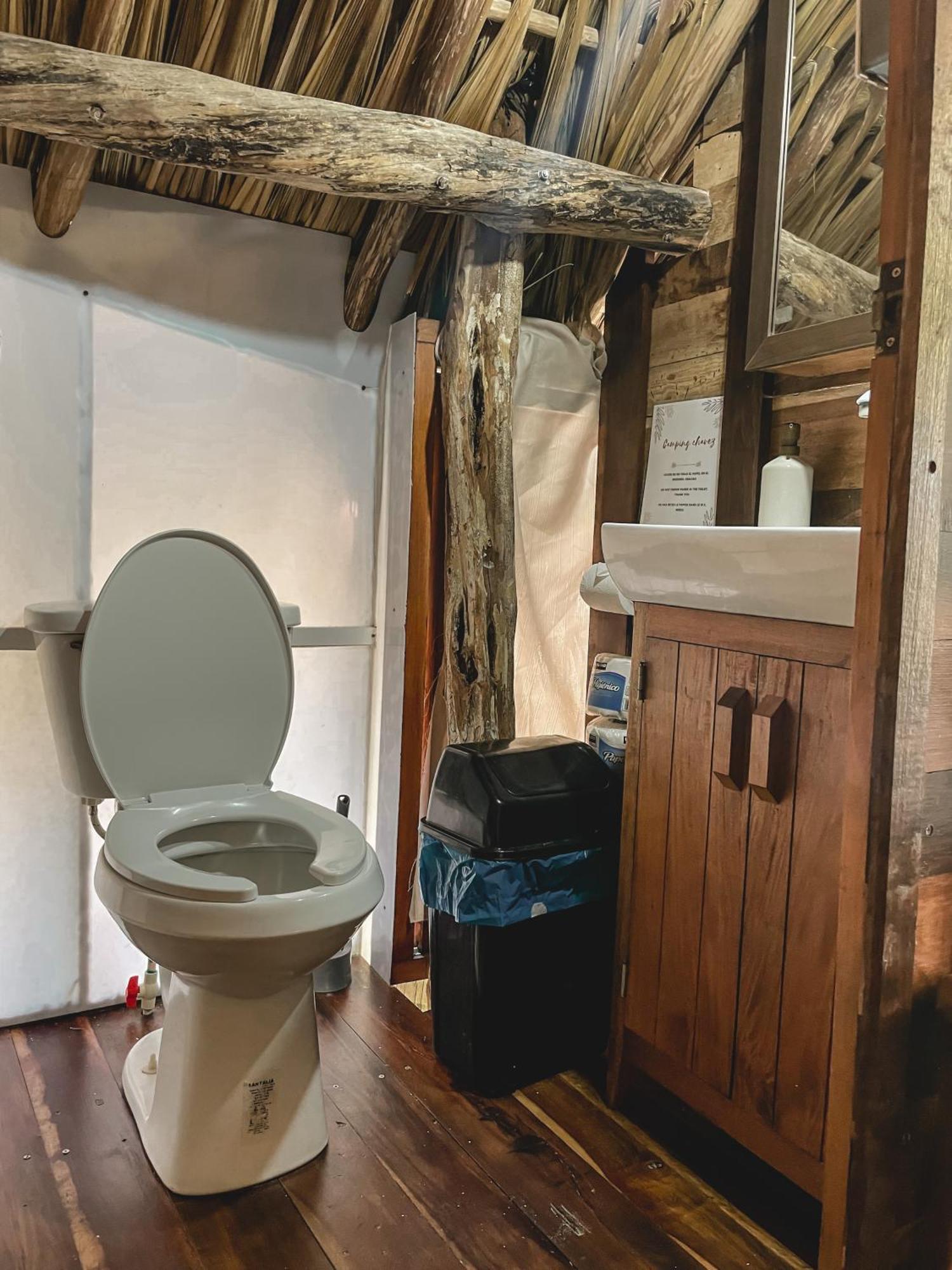 Chavez Eco Beach Camping And Cabanas Tulum Szoba fotó